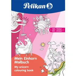 Pelikan Pelikan Malbuch mit Stickern, 48 Seiten FSC Mix - 0