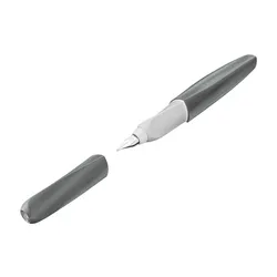 Pelikan Twist® eco Füller für Rechts- und Linkshänder, grey, Feder M - 1