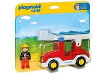 Produktbild PLAYMOBIL® 6967 Feuerwehrleiterfahrzeug