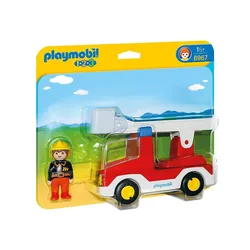 PLAYMOBIL® 6967 Feuerwehrleiterfahrzeug - 0