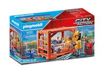 Produktbild PLAYMOBIL® 70774 City Action Containerfertigung