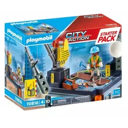Produktbild PLAYMOBIL® 70816 City Action - Starter Set Baustelle