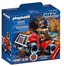 Produktbild PLAYMOBIL® 71090 City Action Feuerwehr-Speed Quad