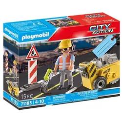 Produktbild PLAYMOBIL® 71185 City Action - Bauarbeiter mit Kantenfräser