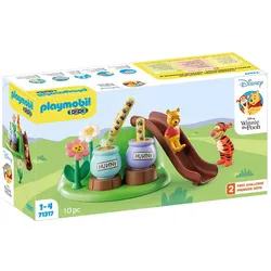 Produktbild PLAYMOBIL® 71317 1.2.3 & Disney: Winnies & Tiggers Bienengarten
