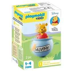 Produktbild PLAYMOBIL® 71318 1.2.3 & Disney: Winnies Stehauf-Honigtopf