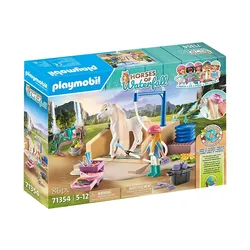 Produktbild PLAYMOBIL® 71354 Horses of Waterfall - Isabella & Lioness mit Waschplatz