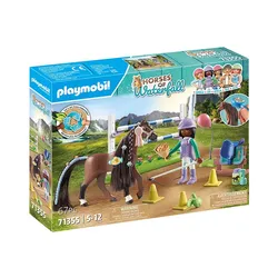 Produktbild PLAYMOBIL® 71355 Horses of Waterfall - Zoe & Blaze mit Turnierparcours