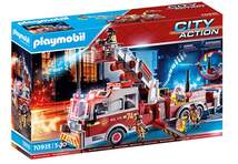 Produktbild PLAYMOBIL® City Action 70935 Feuerwehr-Fahrzeug: US Tower Ladder