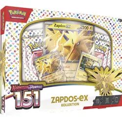 Produktbild Pokemon Kollektion Karmesin & Purpur – 151: Zapdos‑ex