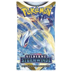Pokemon Schwert & Schild - Silberne Sturmwinde, 1 Booster - 2