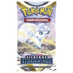 Pokemon Schwert & Schild - Silberne Sturmwinde, 1 Booster - 3