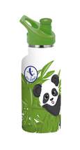 Produktbild p:os Blue Bananas Trinkflasche "Panda" aus Edelstahl, 350 ml