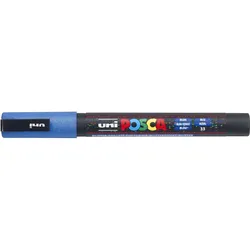Produktbild Posca Marker UNI POSCA PC-3M Glitter blau