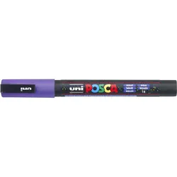 Produktbild Posca Marker UNI POSCA PC-3M Glitter violett