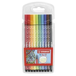 Produktbild Premium-Filzstift - STABILO Pen 68 - 10er Pack - mit 10 verschiedenen Farben