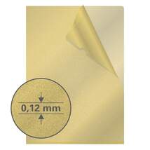 Produktbild Primus Sichthüllen mit Griffloch, DIN A4, Stärke: 0,12 mm, gelb, 25 Stück