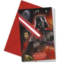 Produktbild Procos Star Wars Einladung mit Umschlag, 6 Stück