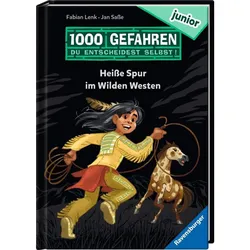 Produktbild Ravensburger 1000 Gefahren junior - Heiße Spur im Wilden Westen
