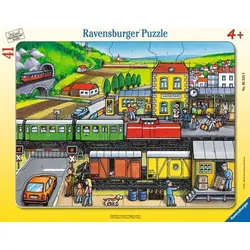 Produktbild Ravensburger Puzzle - Bahnfahrt, 41 Teile