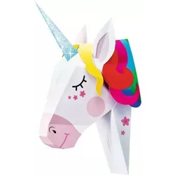 Ravensburger BeCreative Paper Art Unicorn - Bastelset für Kinder ab 6 Jahren - 4