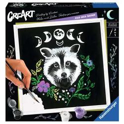 Ravensburger CreArt - Pixie Cold: Racoon - 0