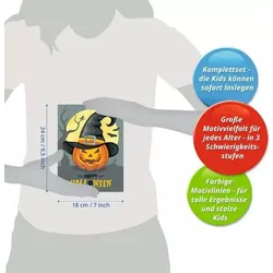 Ravensburger CreArt Happy Halloween - Malen nach Zahlen für Kinder ab 9 Jahren - 4