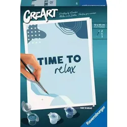 Produktbild Ravensburger CreArt Time to relax - Malen nach Zahlen für Erwachsene