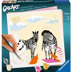 Produktbild Ravensburger CreArt Zebra - Malen nach Zahlen für Erwachsene