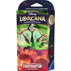 Produktbild Ravensburger Disney Lorcana: Das Erste Kapitel - Starter Deck Smaragd und Rubin (Englisch)
