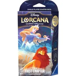 Produktbild Ravensburger Disney Lorcana: Das Erste Kapitel - Starter Deck Saphir und Stahl (Englisch)