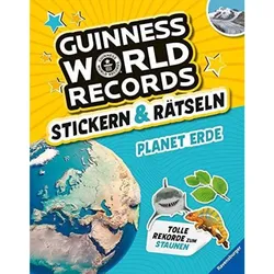 Produktbild Ravensburger Guinness World Records: Stickern & Rätseln - Planet Erde