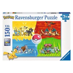 Ravensburger Kinderpuzzle ab 7 Jahren - Pokémon Typen - 150 Teile - 0