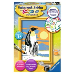 Ravensburger Malen nach Zahlen Süße Pinguine - 0