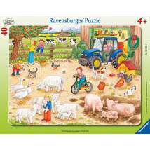 Ravensburger Puzzle Auf dem großen Bauernhof, 40 Teile - 1