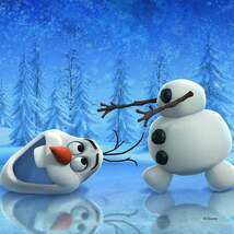 Ravensburger Puzzle Disney Frozen Abenteuer im Winterland, 3 x 49 Teile - 1