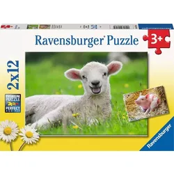 Produktbild Ravensburger Unsere Bauernhoftiere, 2 x 12 Teile