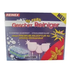 Produktbild Reinex Geschirrreiniger 2-Phasen-Tabs, 40 Stück