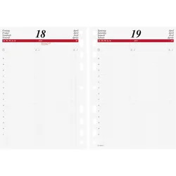 rido/idé Tageskalendarium Zeitplansysteme 2024 Blattgröße 14,8 x 20,8 cm A5 - 1