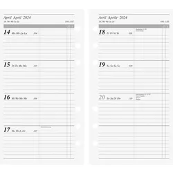 Produktbild rido/idé Wochenkalendarium Zeitplansysteme 2024 Blattgröße 9,3 x 17,2 cm