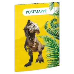 RNK Verlag Postmappe “Tyrannosaurus” aus umweltfreundlichem Karton für DIN A4 - 0