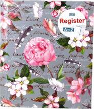 RNK Verlag Ringbuch Blütenzauber mit Register A-Z für DIN A5 - 0