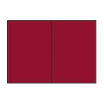 Produktbild Rössler Coloretti Karten, B6, hd-pl, 225gm², rosso, 5 Stück