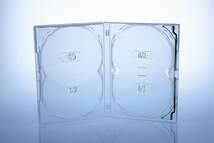 Produktbild Sauerwald 4er DVD Hüllen, transparent, 10 Stück