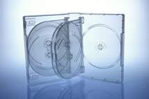 Produktbild Sauerwald DVD/CD Box 10er Hüllen transparent, 2 Stück