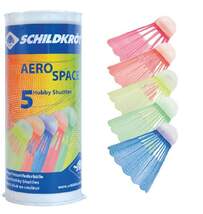 Produktbild Schildkröt Badminton Ball Aero Space, 5er Dose, farbig gemischt