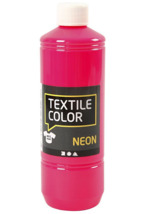 Produktbild Schjerning Textilfarbe 500ml Neonpink