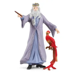 Produktbild Schleich® 42637 Wizarding World Harry Potter - Dumbledore™ & Fawkes™