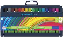 Produktbild Schneider Fineliner Link-It, 0,4 mm, 16er-Stiftebox
