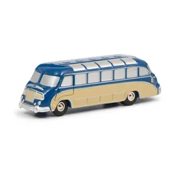 Produktbild Schuco 450153700 - Pic.Setra S8 Bus, beige-blau